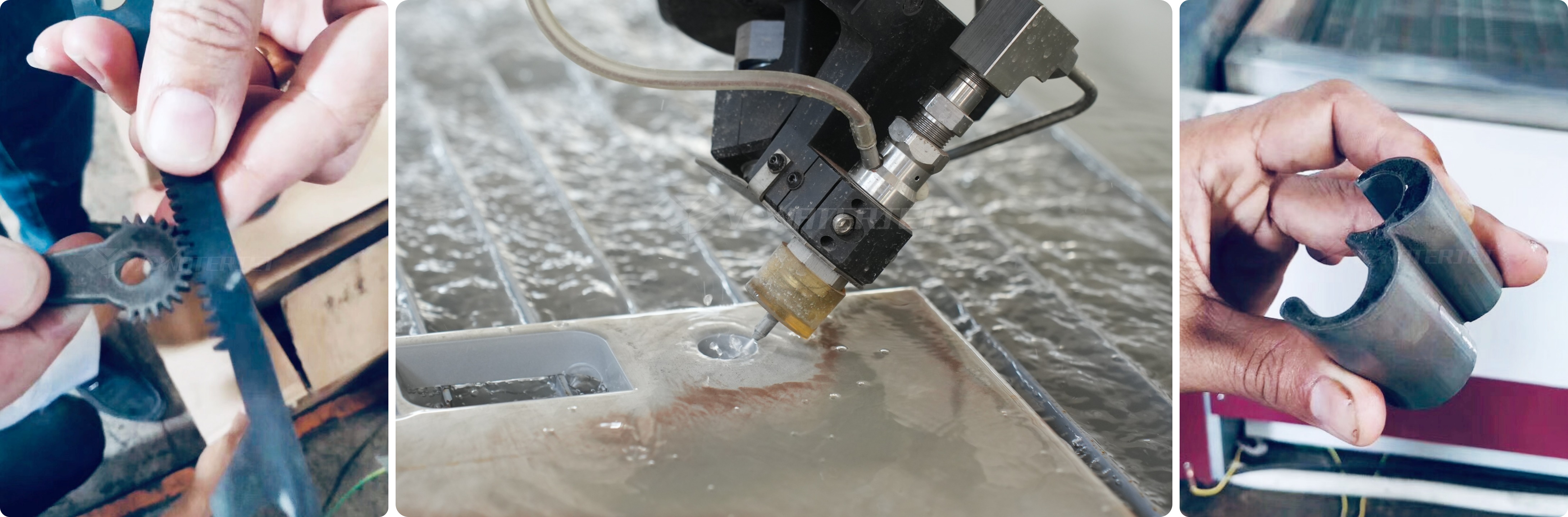 5axis waterjet cutting