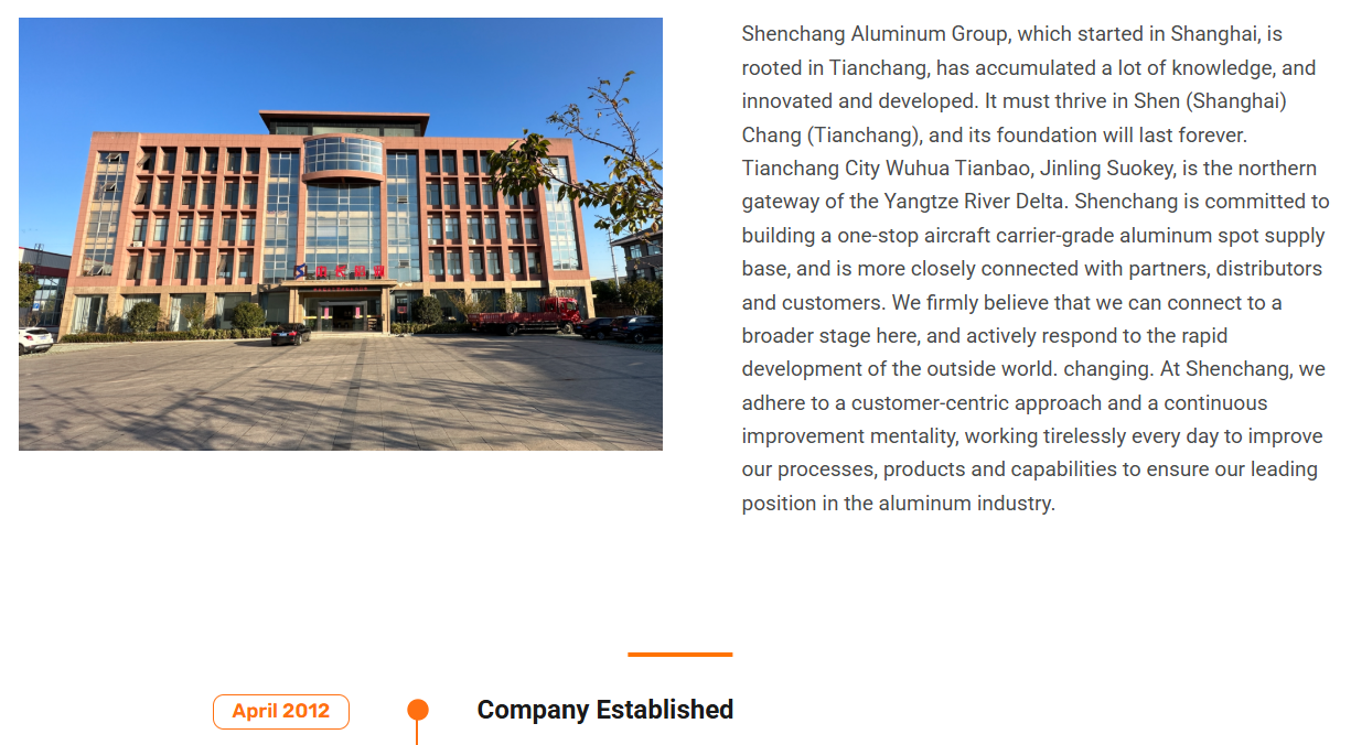 Anhui Shenchang Aluminum Industry