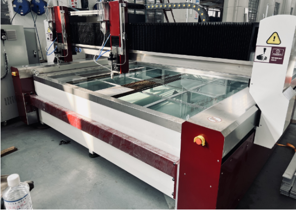 High-performance High Pressure water jet machine for glass