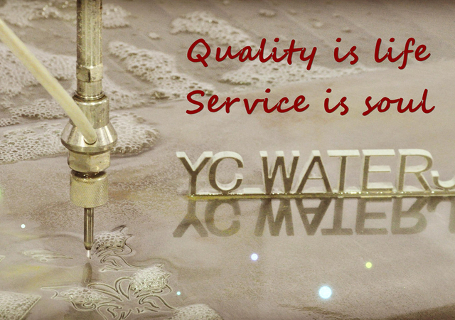 YC Waterjet: High-Pressure Water Jet Cutter for Steel, Stone, Rubber, and Glass with Precise Cutting Pressure