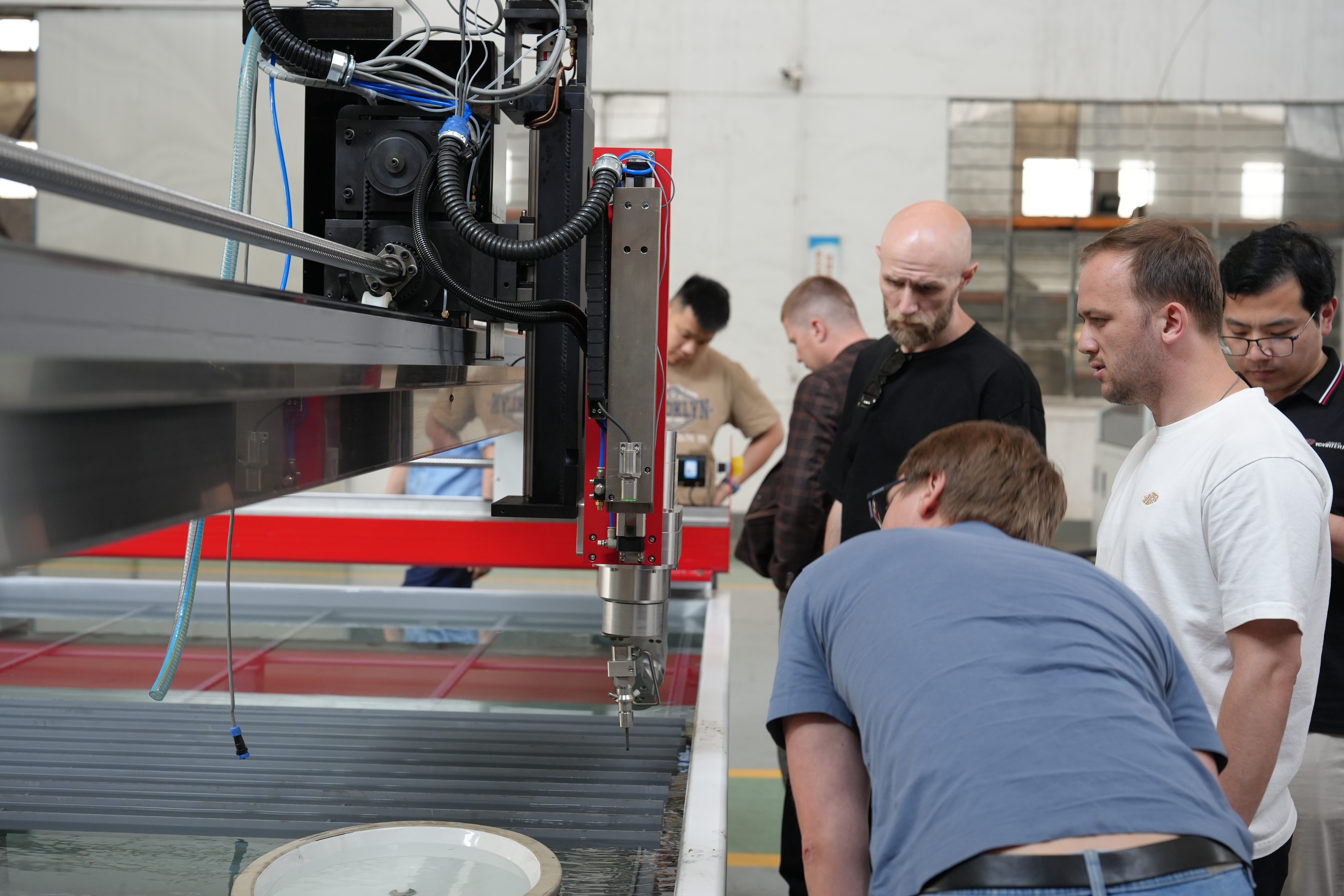 5-axis waterjet cutting
