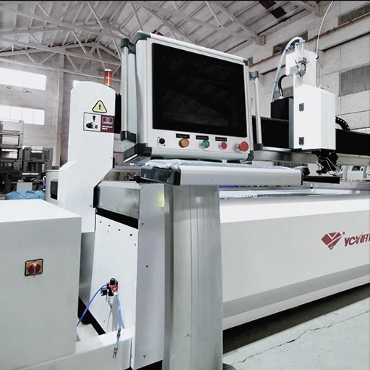 Dynamic 5 axis waterjet cutting machine