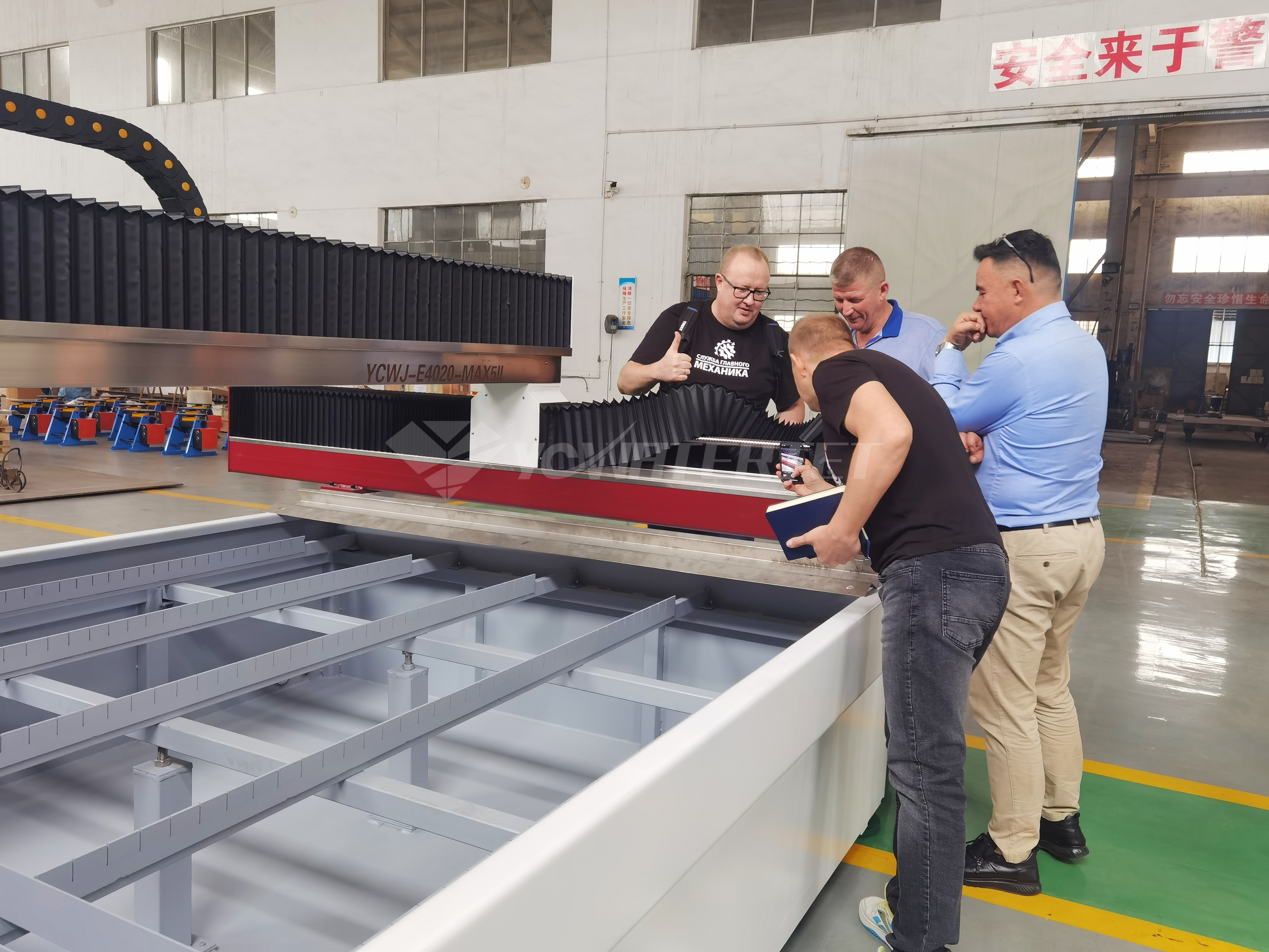 Boosting Cooperation: Central Asian Team Visits YC WATERJET