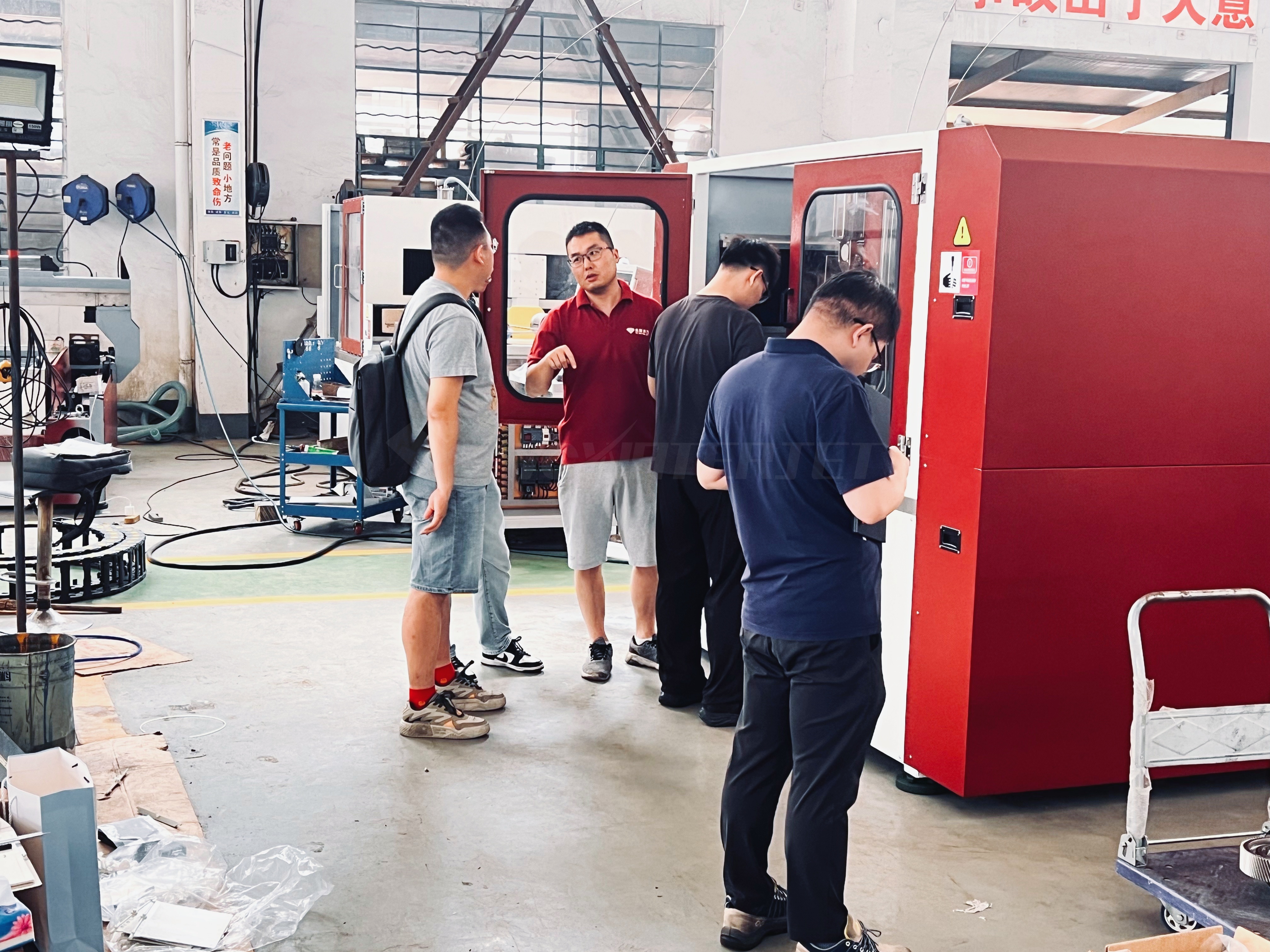YC Waterjet Welcomes NIO & Tesla OEM Supplier for S Series Waterjet