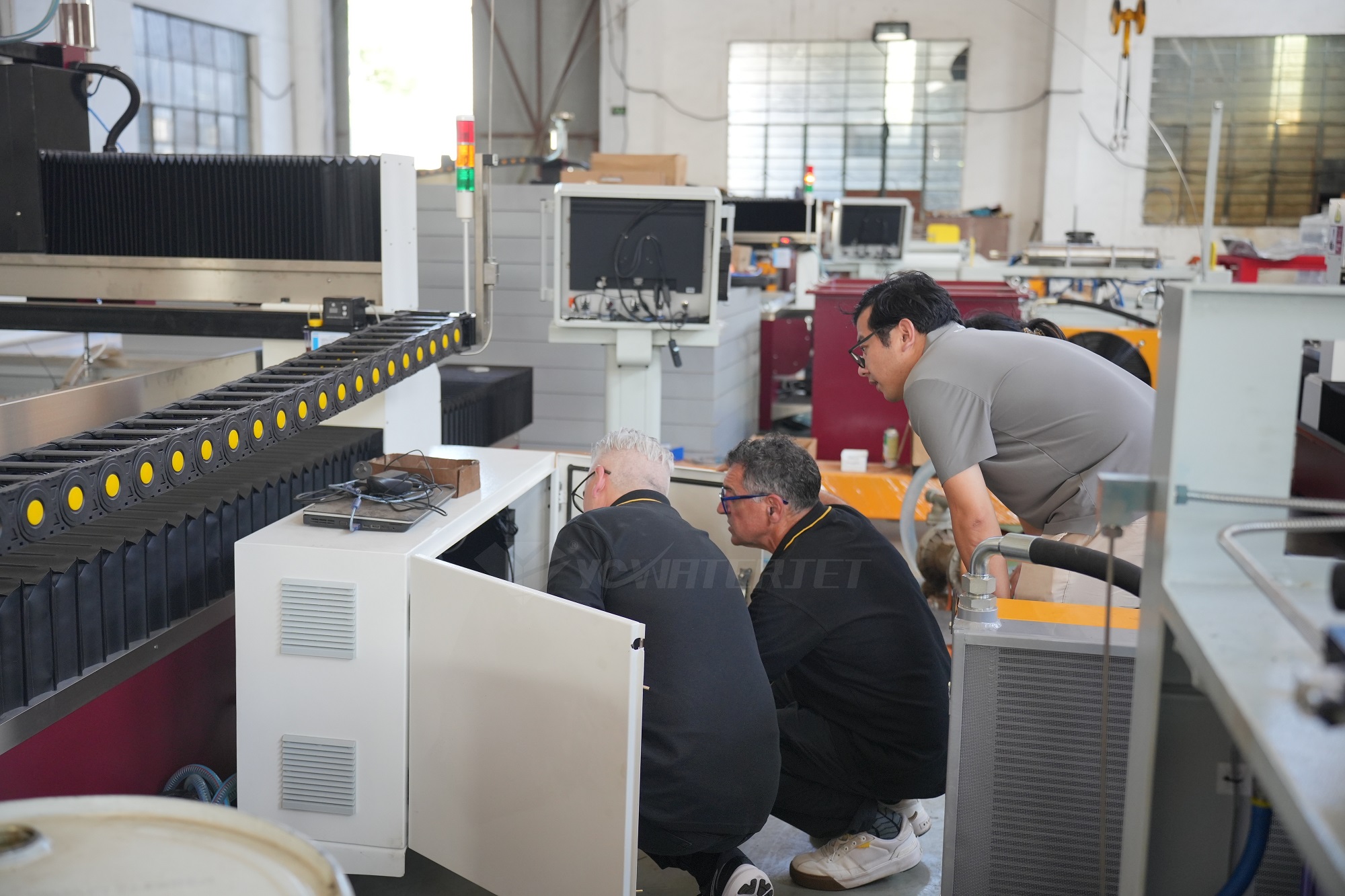 Australian End-Users and Agents Tour YC Waterjet