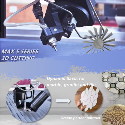 <em><span style="font-size:25px;"><strong>Solution 2:&nbsp;</strong></span></em> <div><em><span style="font-size:25px;"><strong>5‑Axis Waterjet System</strong></span></em></div> 