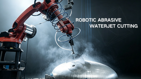 Robotic abrasive waterjet cutting solution