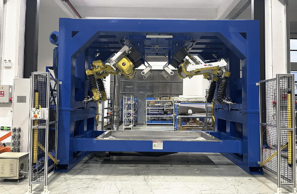 Robotic pure water cutting solution